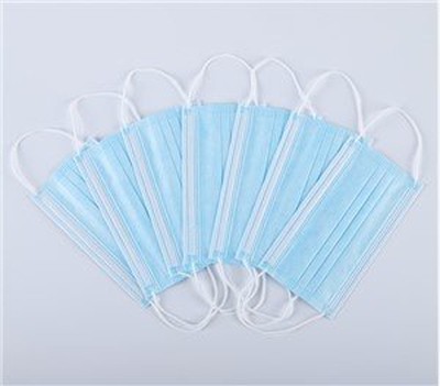 ڈسپوزایبل 3پلی میڈیکل ایڈلٹ ماسک