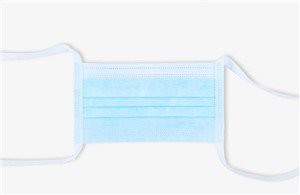 ٹائی آن کے ساتھ ڈسپوز ایبل چہرہ ماسک